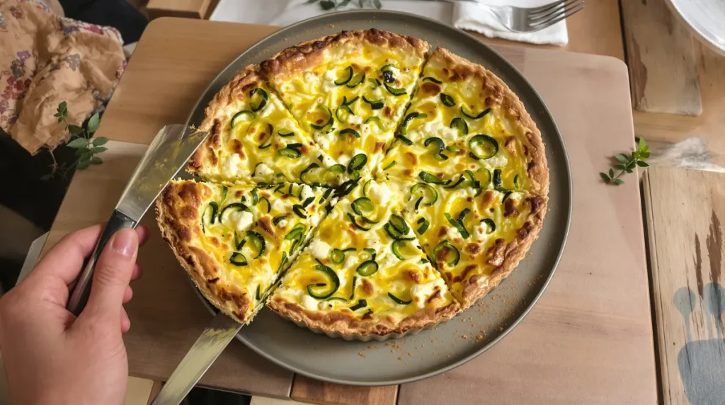 « Je ne fais plus jamais de pâte » : cette quiche ultra-légère aux légumes fond en bouche !