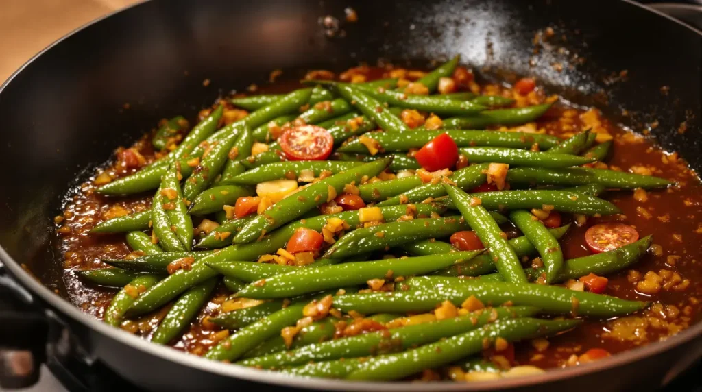 Mieux que la cuisson à l'eau : les haricots verts ont bien plus de saveur quand on les cuisine comme ça