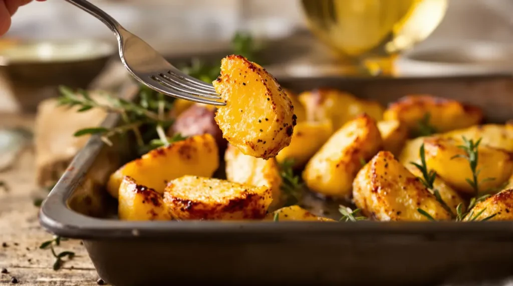 Pommes de terre au four : l’astuce toute simple pour les rendre bien croustillantes, à tous les coups