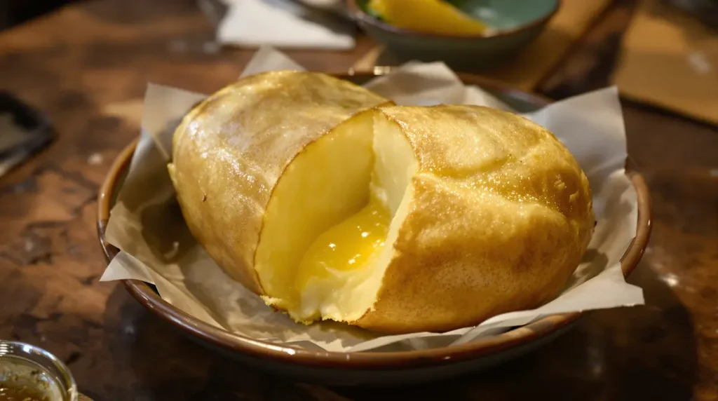 Sous la croûte caramélisée : la patate douce cuite entière à la japonaise qui envoûte l’hiver grâce à sa crème brûlée fondante