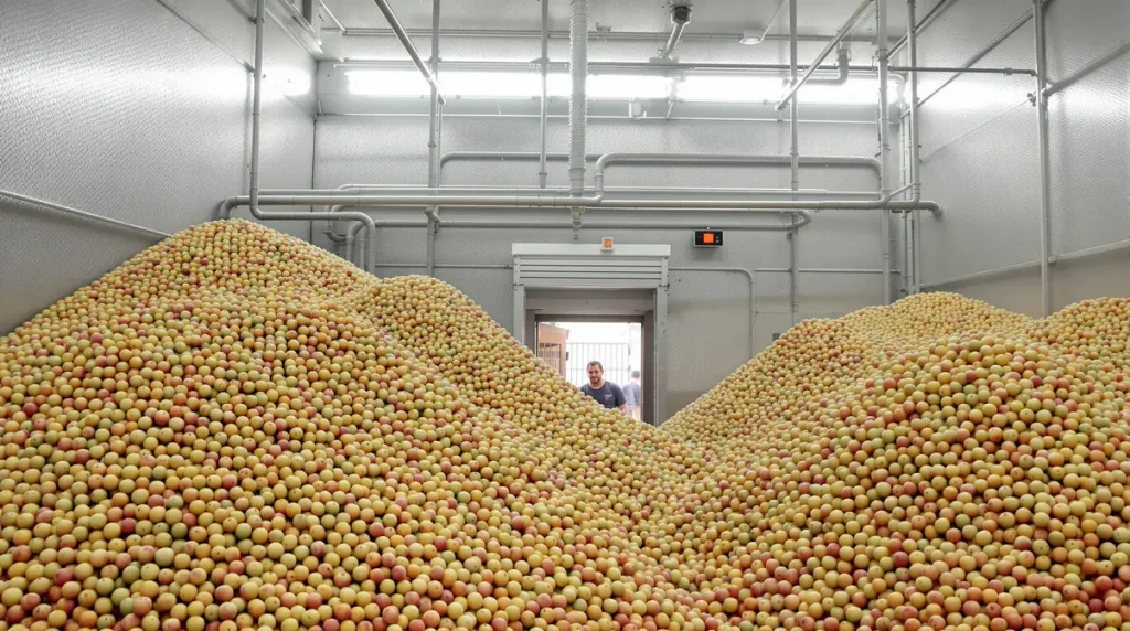 Vers un alarmant gâchis de pommes de terre